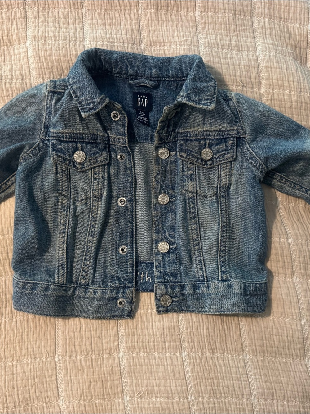 Baby Gap UltraSoft Icon Denim Jacket